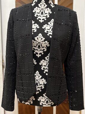 New With Tags Michael Kors Women’s Black Blazer Jacket Suit Jacket Size 8